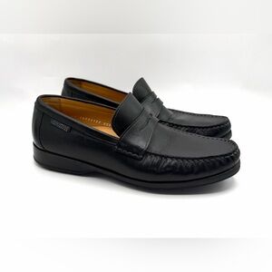 Mephisto Spinnaker Black Leather Penny Loafer Air-Relax Shoes Men’s Sz 8 USA